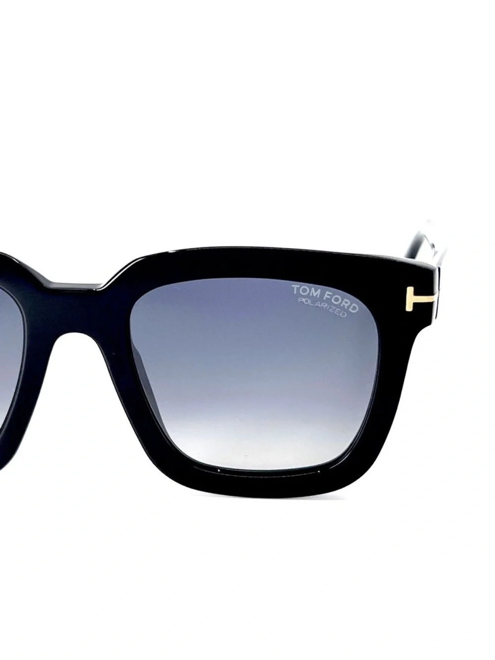 Tom Ford Polarized Sari TF690 Black Square Women's Sunglasses